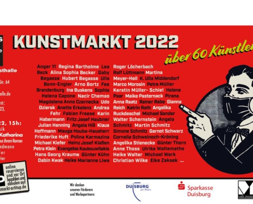 Angelika Stienecke-Kunstmarkt 22 in der cubus Kunsthalle Duisburg