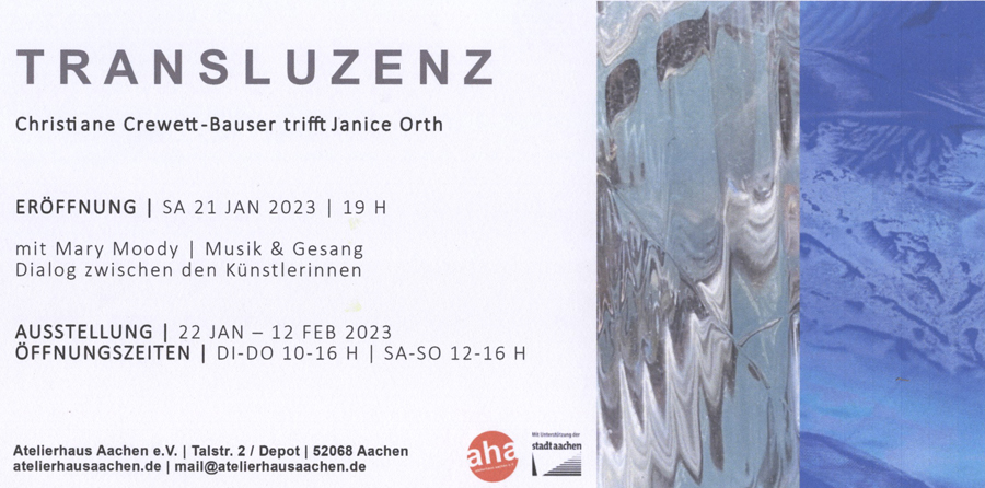 Janice Orth Transluzenz 2023