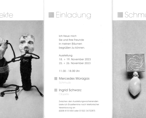 Ingrid Schwarz Schmuck Galerie Oberhausen