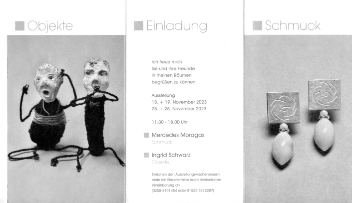 Ingrid Schwarz Schmuck Galerie Oberhausen