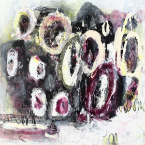 leela, Acryl-Mischtechnik, 2025, 80x80, pia stojkovic