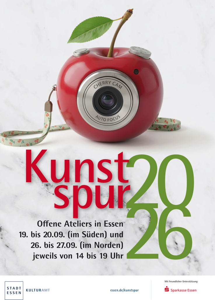 Kunstspur Essen.Offene Ateliers 2026 Doro Eicker Sabine Losacker Anette Lenzing an Punkt 78 aus